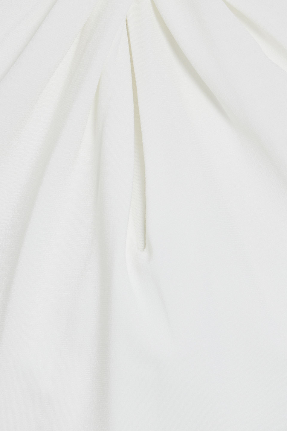 Shop Alice And Olivia Steph Twisted Fringed Jersey Maxi Dress In White