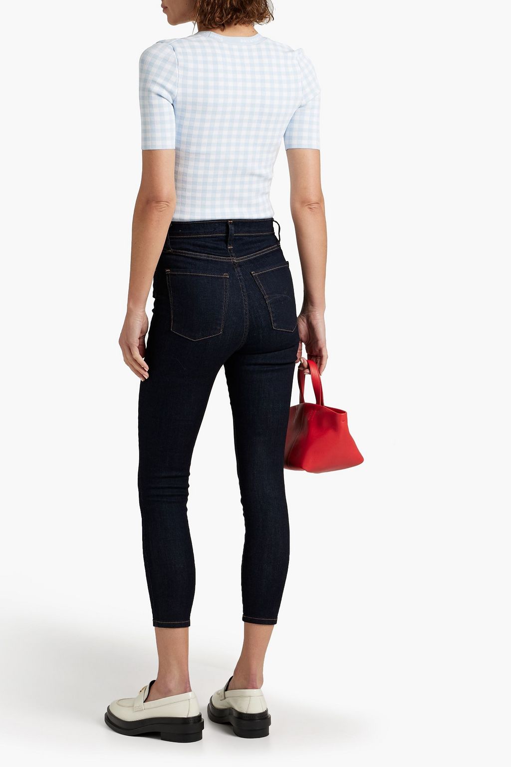 NOBODY DENIM بنطلون جينز سكيني بخصر مرتفع