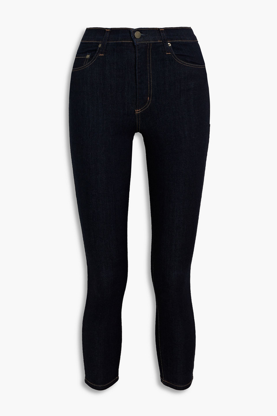 Siren cropped high-rise skinny jeans