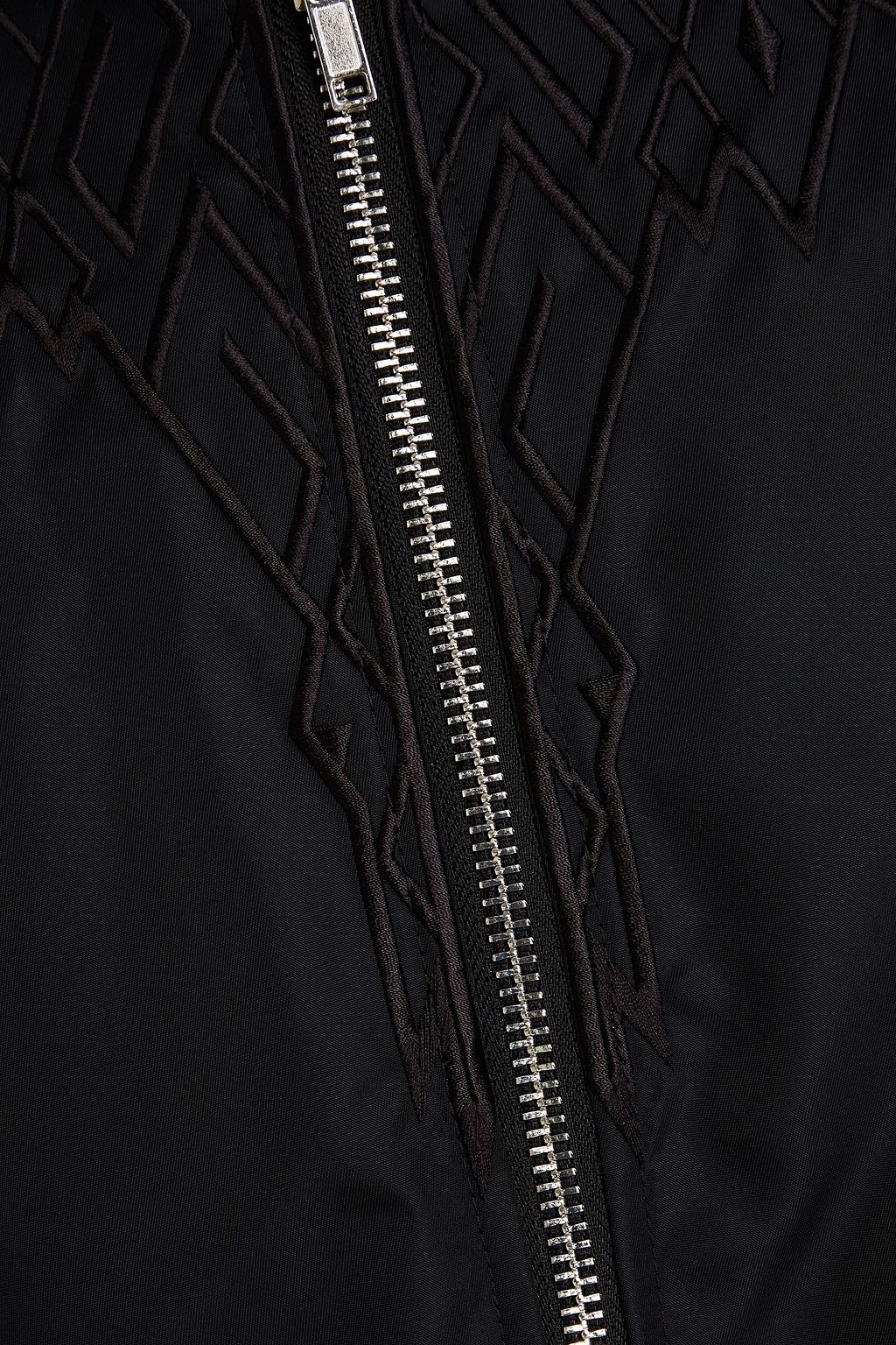 MARCELO BURLON Reversible quilted shell bomber jacket
