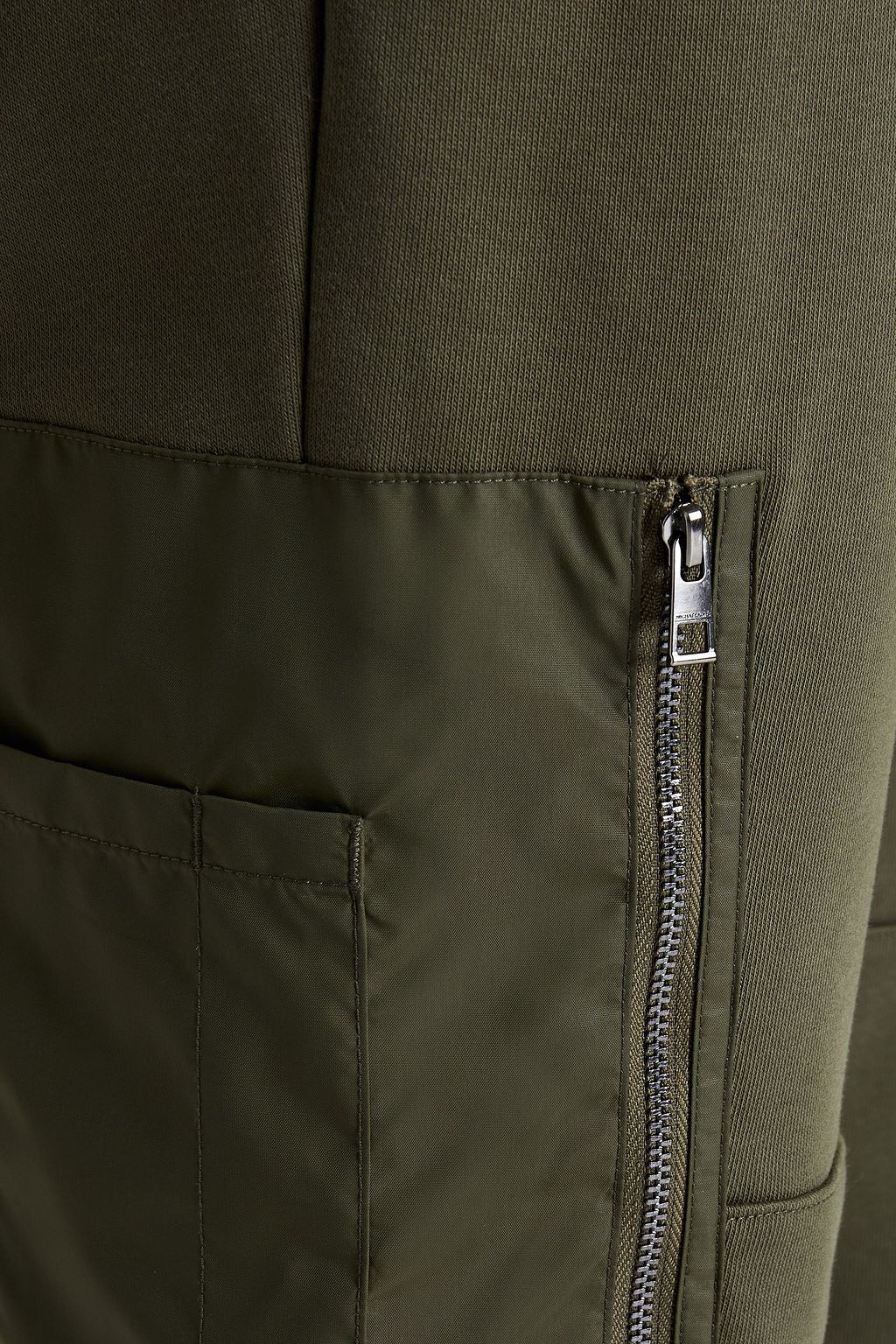 MICHAEL KORS Sporthose aus Frottee aus einer Baumwollmischung mit Shell-Besatz