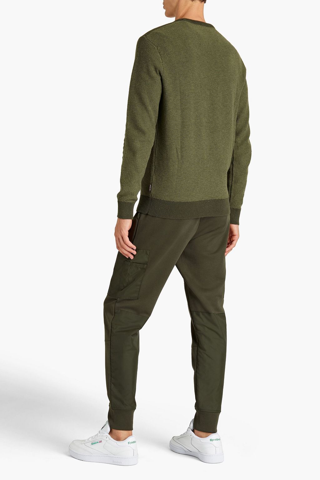 MICHAEL KORS Sporthose aus Frottee aus einer Baumwollmischung mit Shell-Besatz