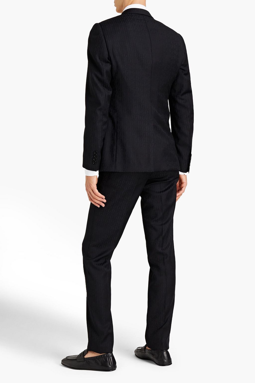 DOLCE&GABBANA Wool-jacquard suit