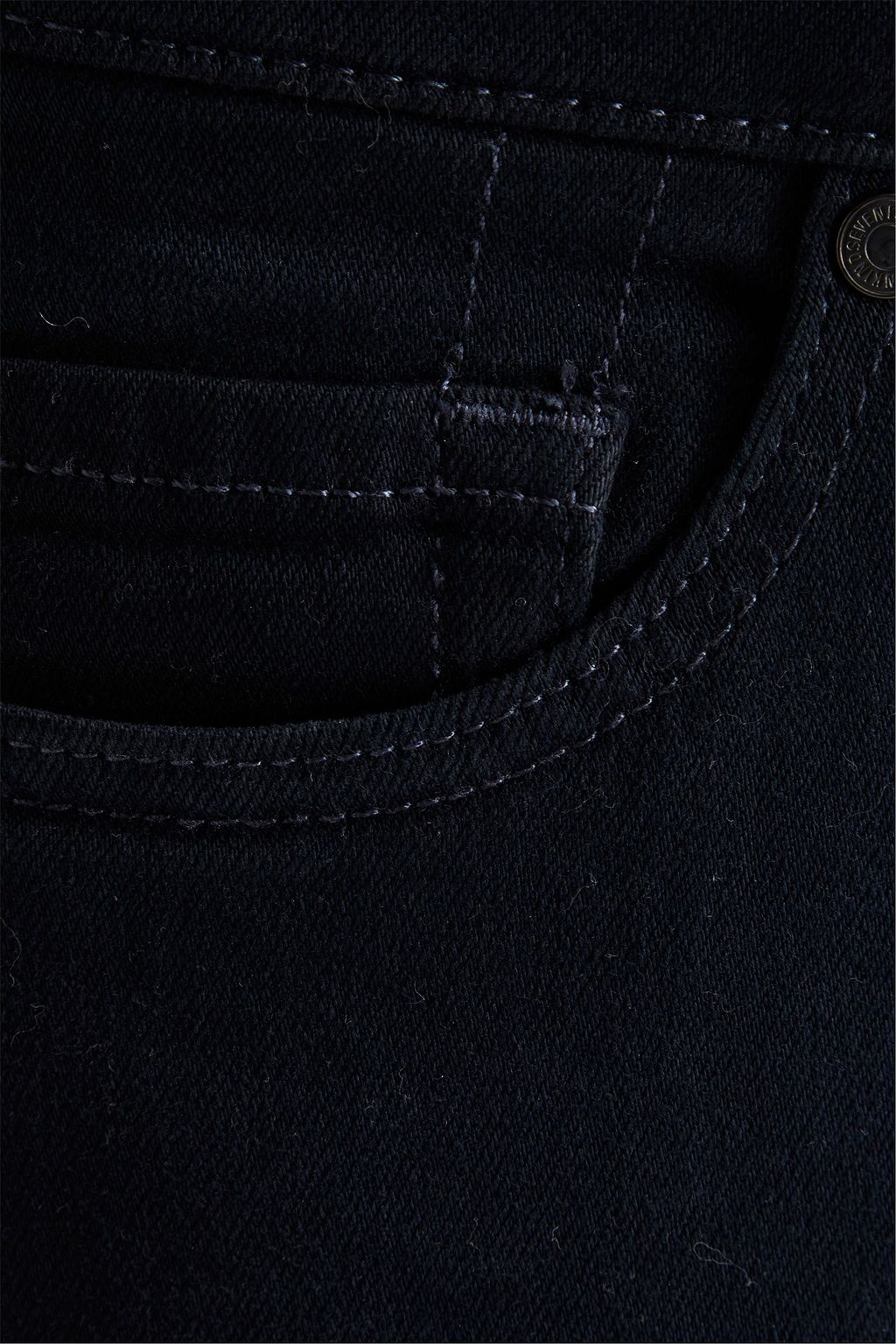 7 FOR ALL MANKIND Ronnie Jeans mit schmalem Bein aus Denim