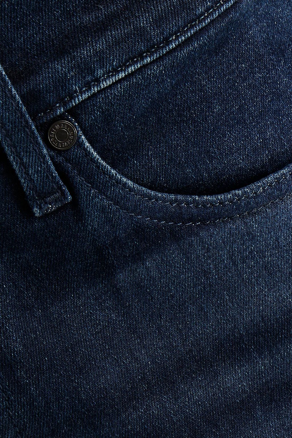 7 FOR ALL MANKIND Ronnie skinny-fit faded whiskered denim jeans