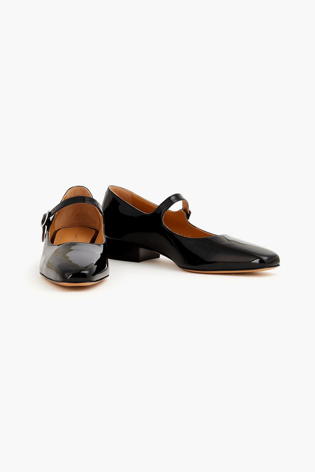 MAISON MARGIELA 페이턴트 가죽 메리 제인 펌프스