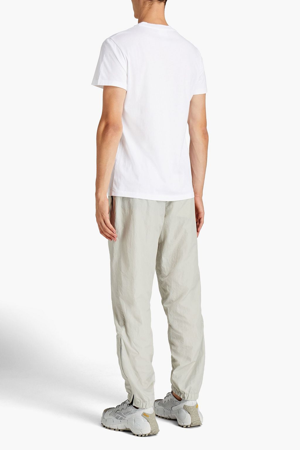 HELMUT LANG Crinkled shell track pants