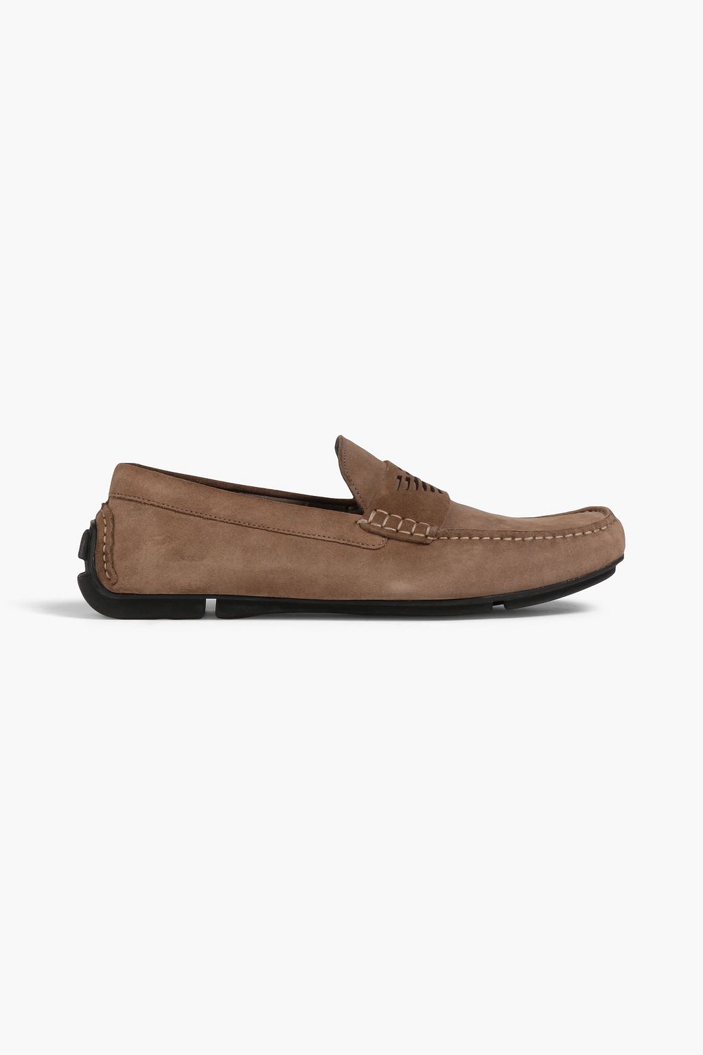 Brown Suede driving shoes | EMPORIO 