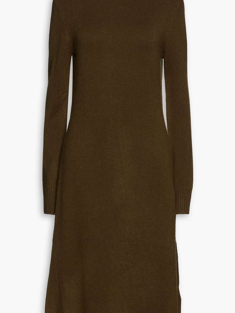 cashmere-blend dress