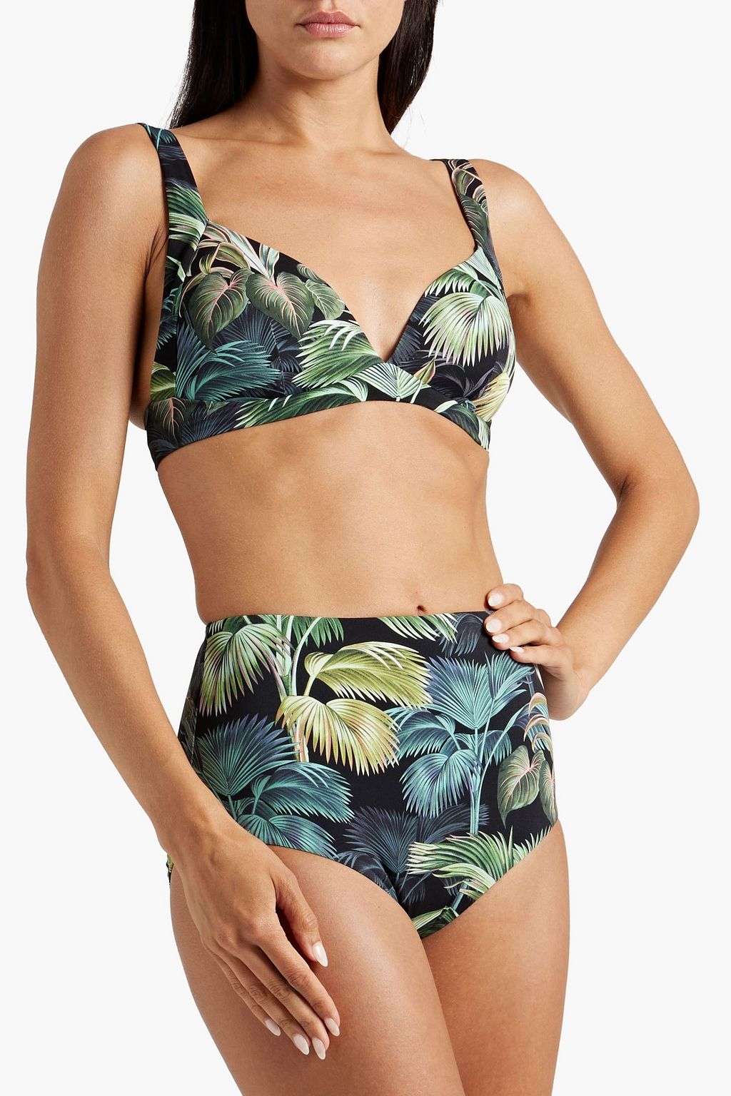 JETS AUSTRALIA BY JESSIKA ALLEN Printed bikini top