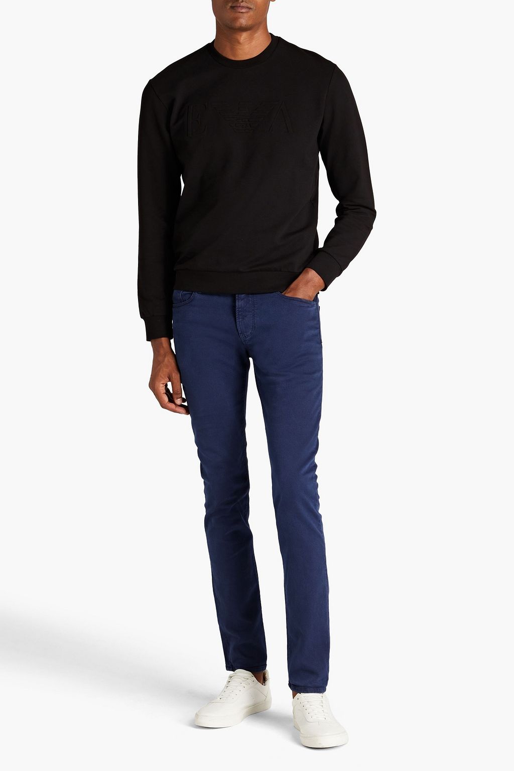 EMPORIO ARMANI Slim-fit denim jeans