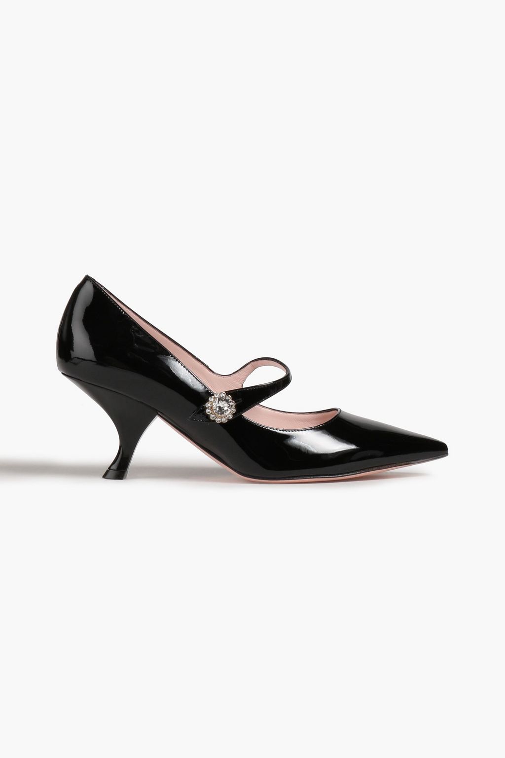 Fuchsia Patent-leather Mary Jane pumps 