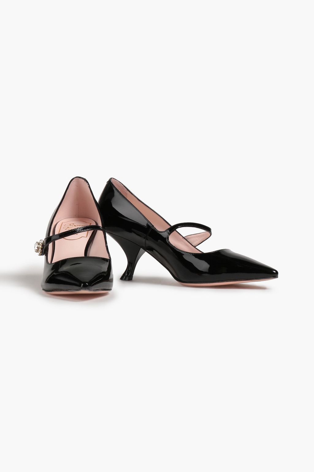 Fuchsia Patent-leather Mary Jane pumps 