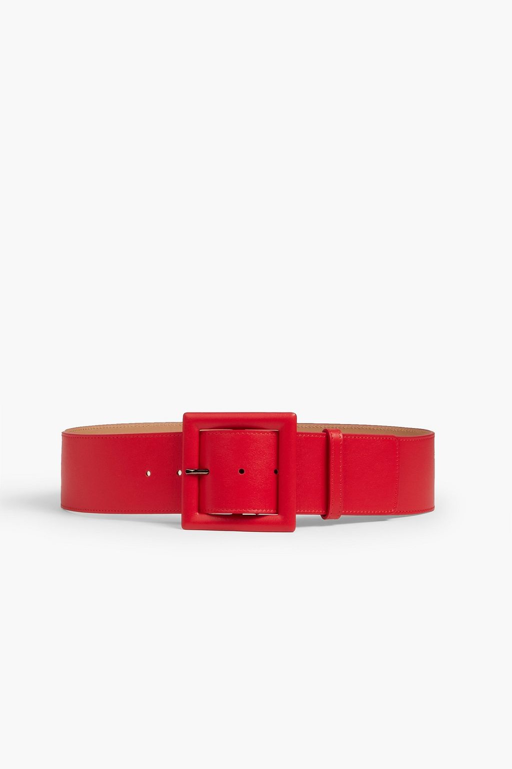 Tomato red Leather belt | CAROLINA HERRERA | THE OUTNET