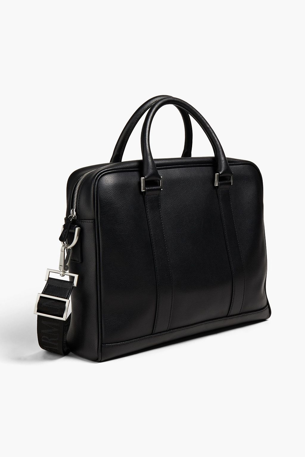 EMPORIO ARMANI Texturedleather briefcase THE