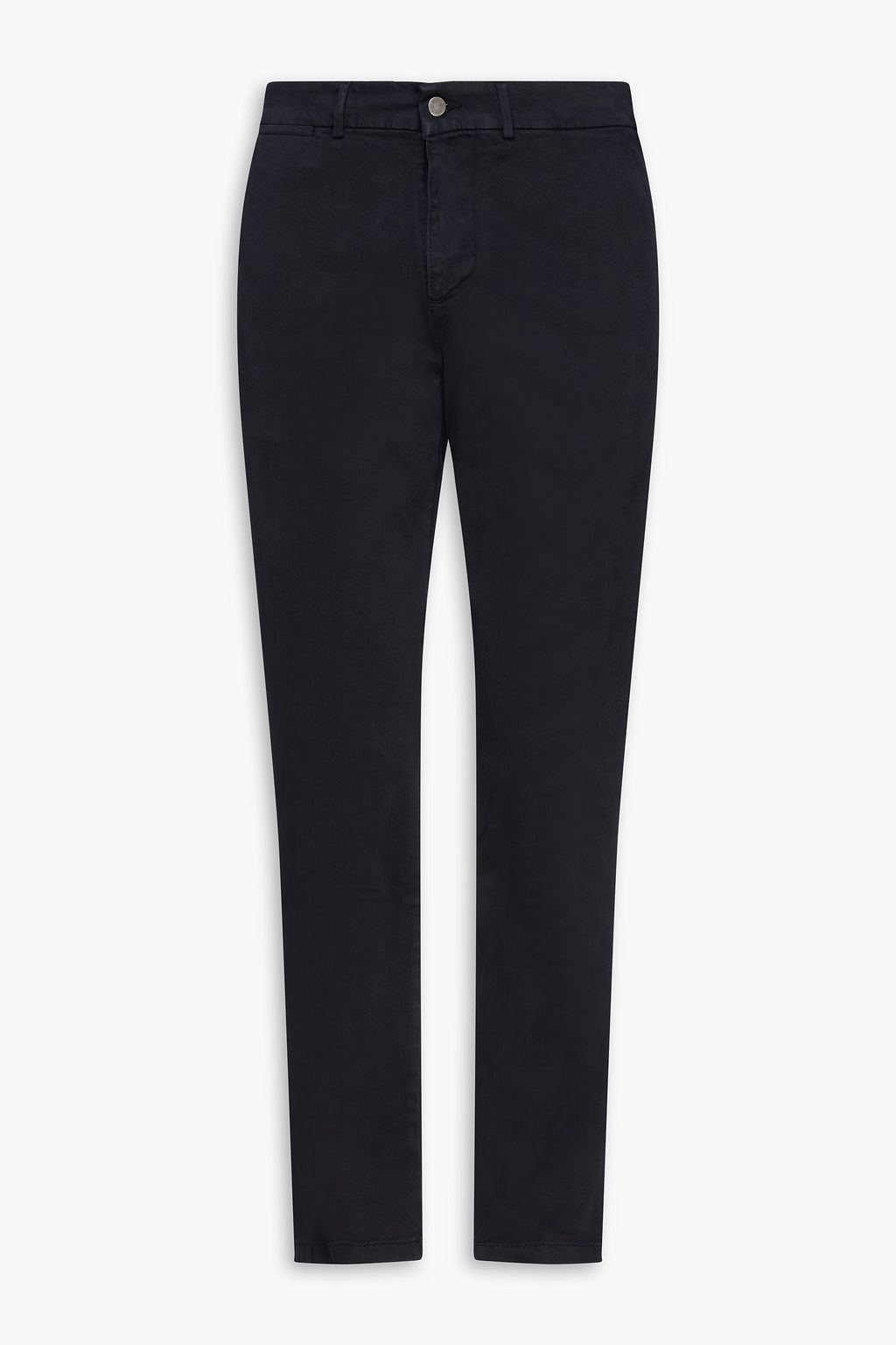 7 FOR ALL MANKIND Slimmy slim-fit washed cotton-blend twill chinos ...