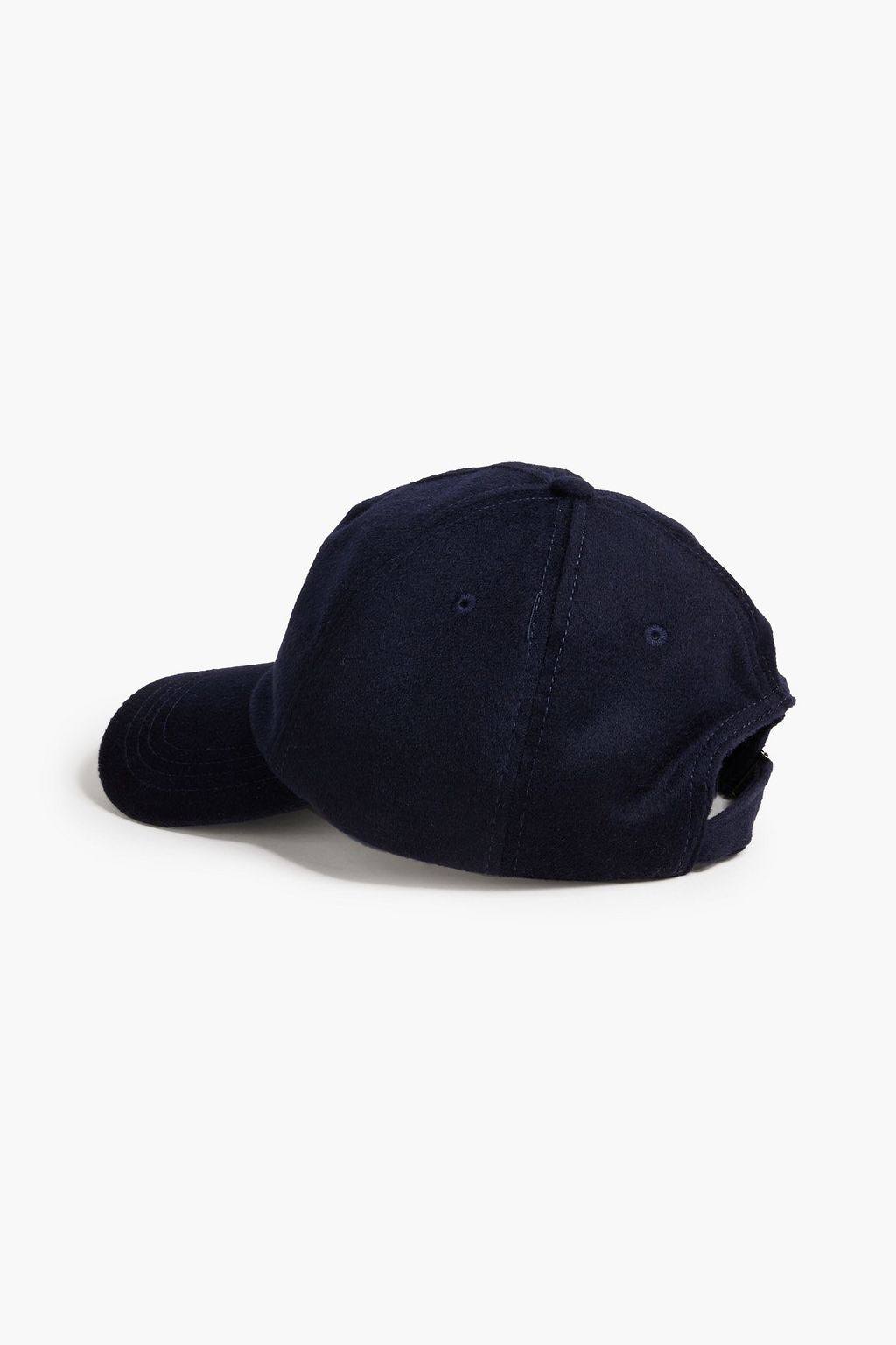 FRAME Logo-embroidered wool and cashmere-blend felt baseball cap