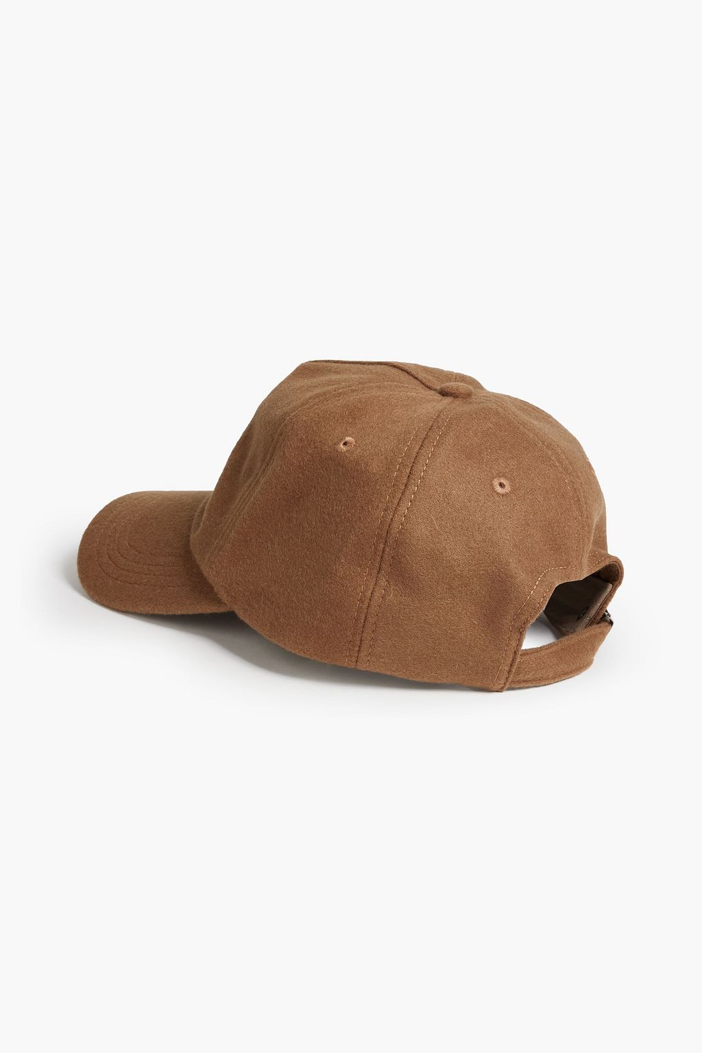 FRAME Logo-embroidered wool and cashmere-blend felt baseball cap