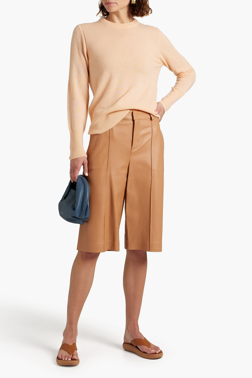 Equipment Sanni Cashmere Jumper In Pastel Orange