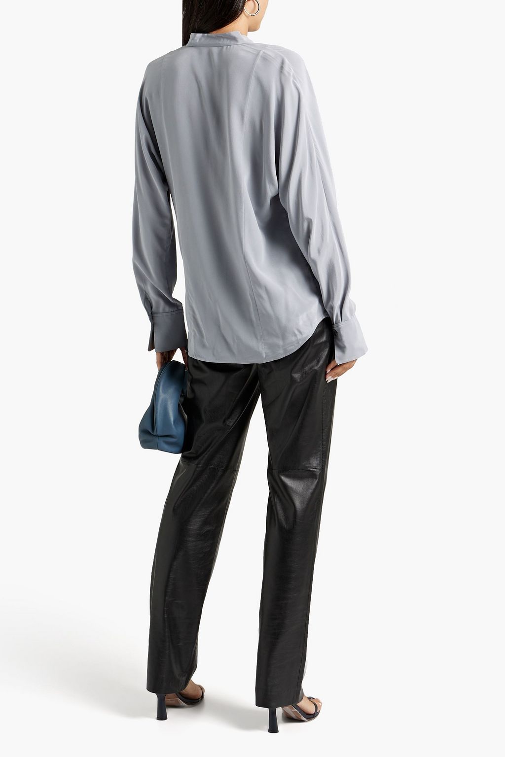 EQUIPMENT Washedsilk shirt THE