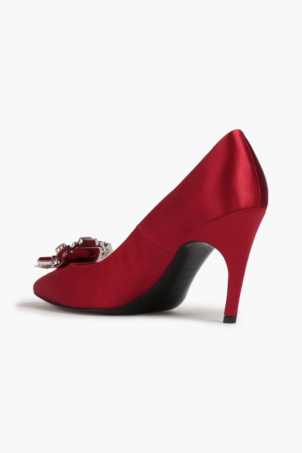 ROGER VIVIER Embellished satin pumps