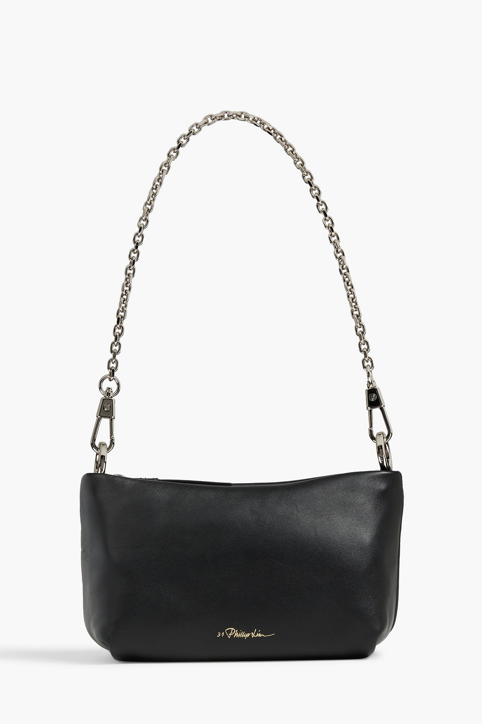 3.1 phillip lim - leather shoulder bag - black - onesize