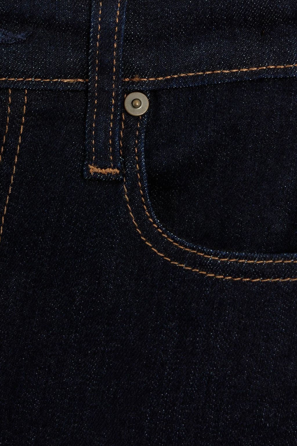 NOBODY DENIM بنطلون بأرجل عريضة من البوبلين القطني بحزام