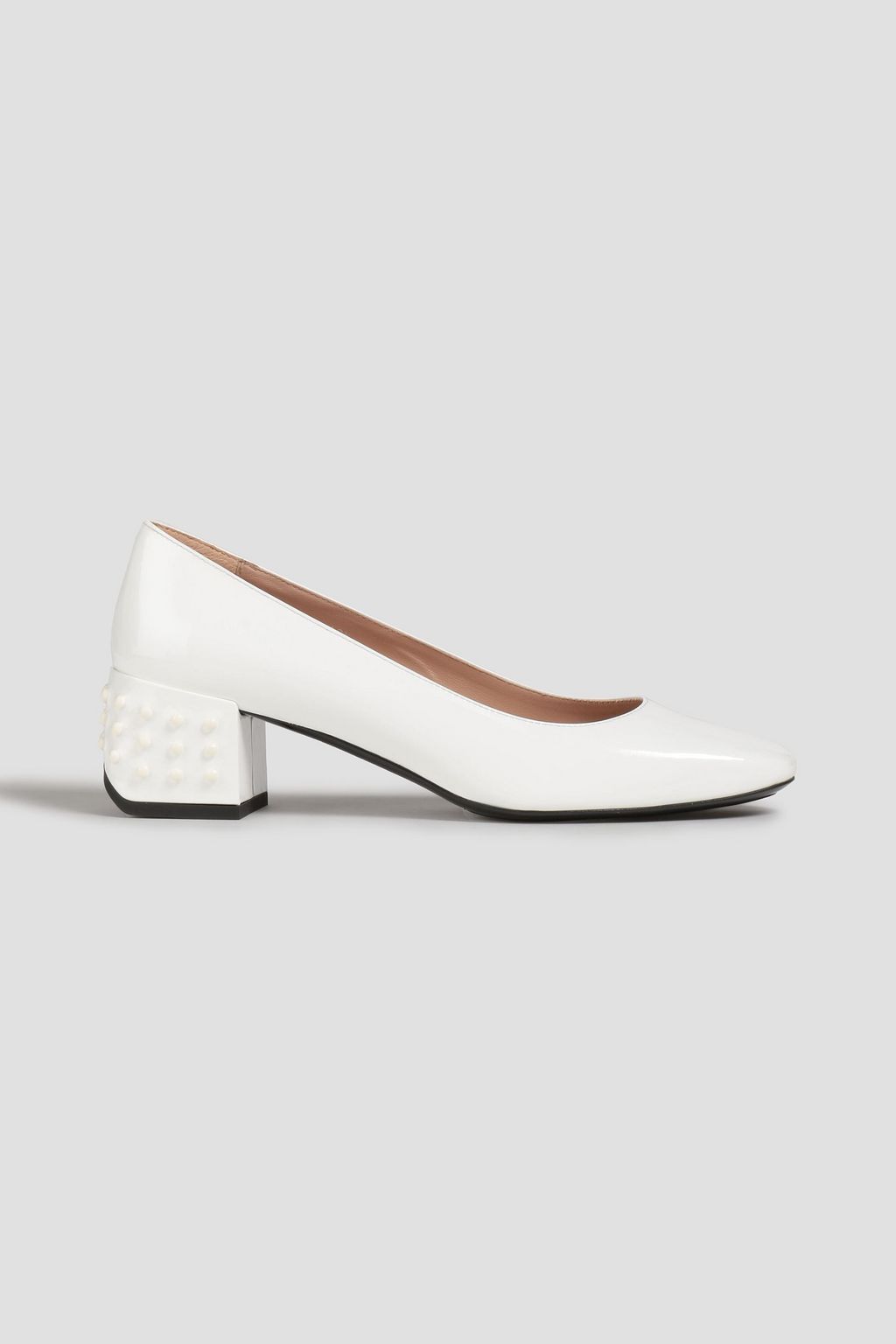 Patent leather pumps