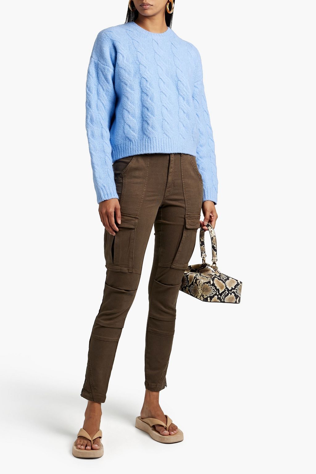 Hyannis cable-knit sweater | JOIE 