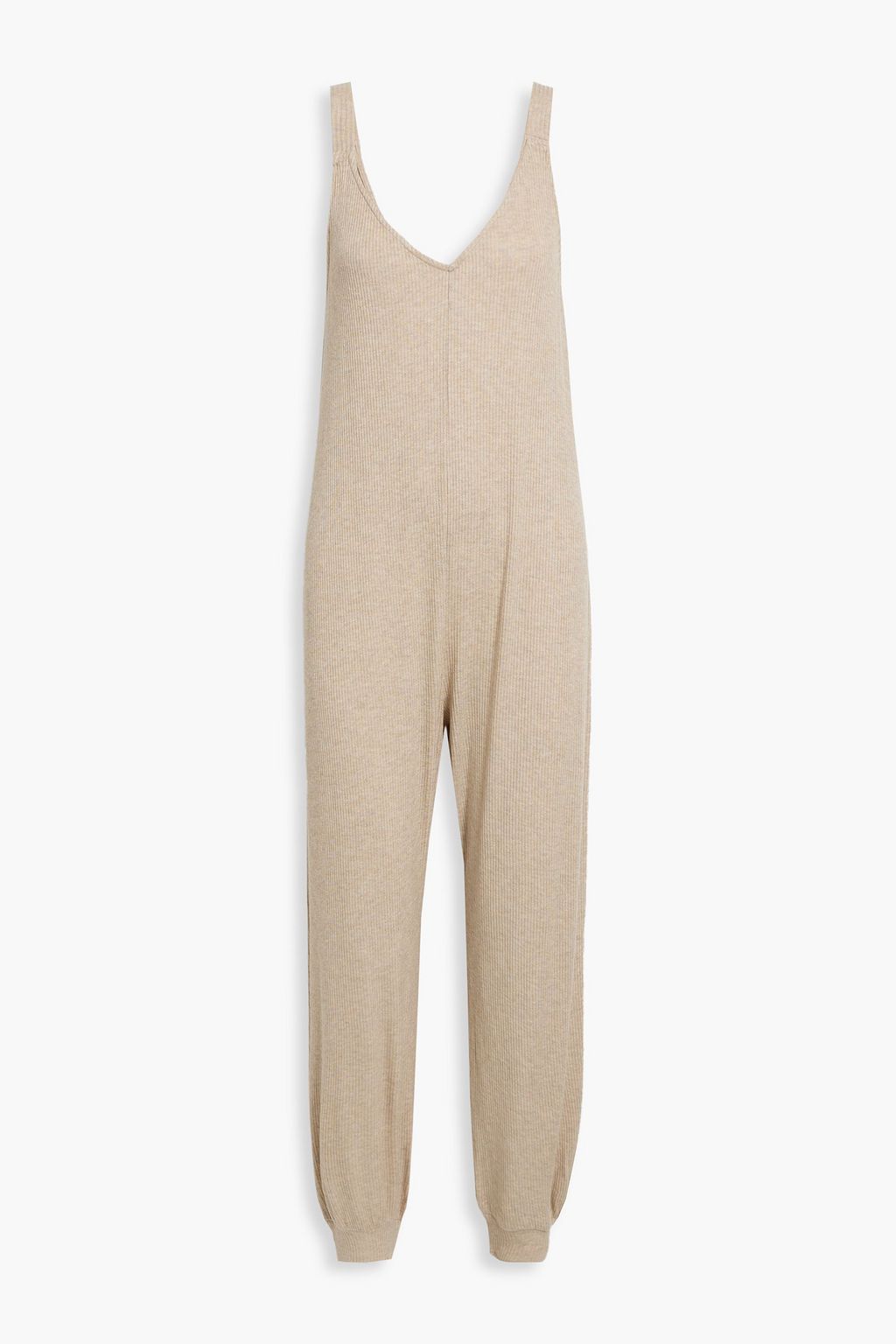 EBERJEY Bound ribbedknit jumpsuit THE