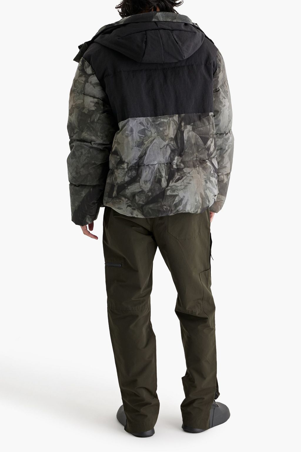 HOLDEN Fowler quilted down hooded ski jacket