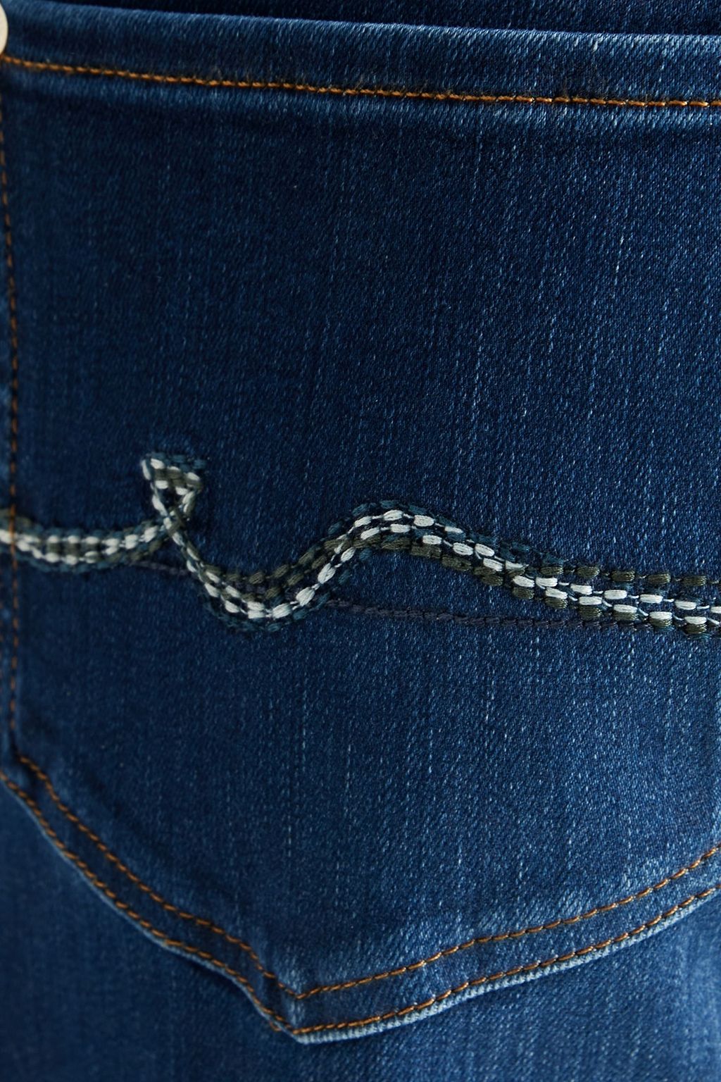 7 FOR ALL MANKIND Slimmy Jeans mit schmalem Bein aus Denim in ausgewaschener Optik