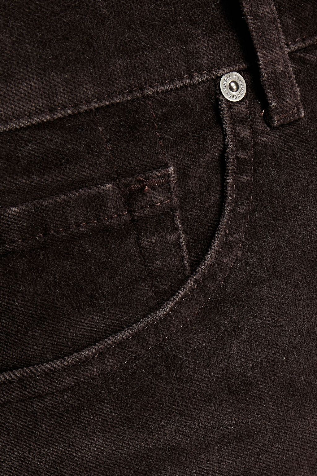 7 FOR ALL MANKIND Slimmy slim-fit cotton-blend velvet pants