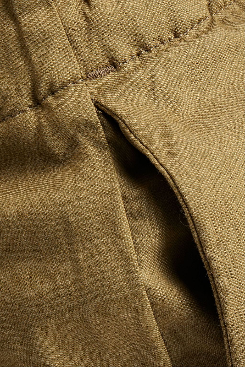 7 FOR ALL MANKIND Tapered cotton-blend stretch-twill pants