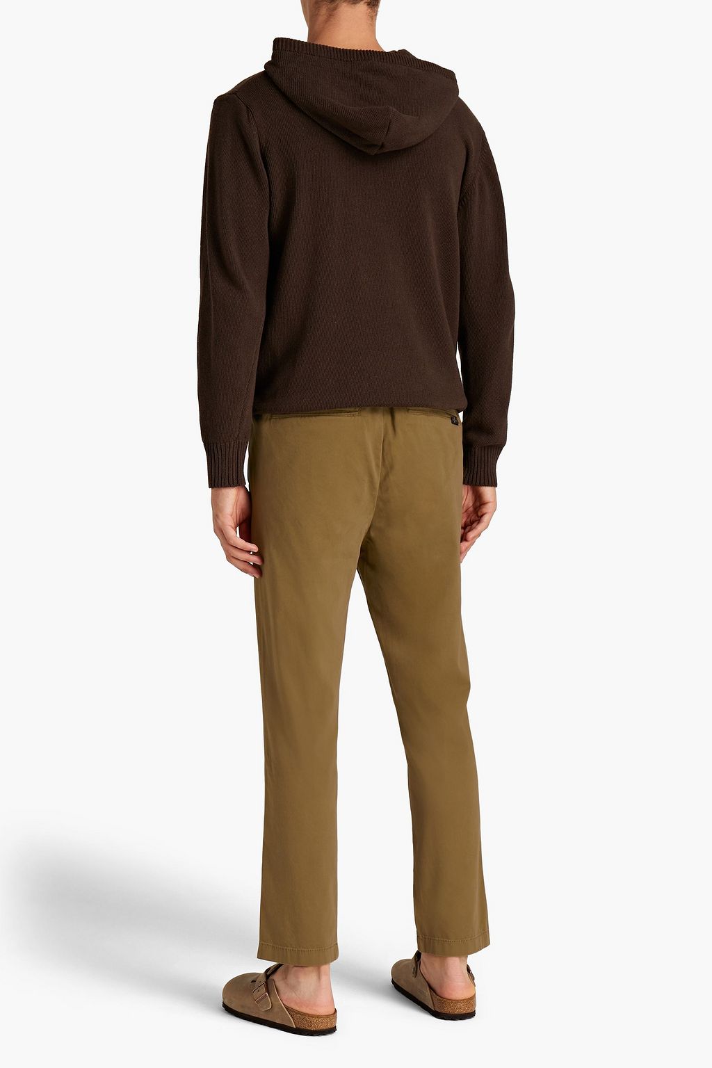 7 FOR ALL MANKIND Jogger cotton-blend sateen chinos
