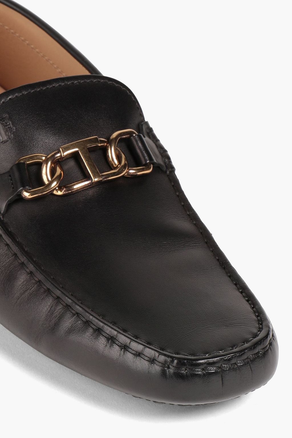 TOD'S Morsetto embellished leather driving shoes