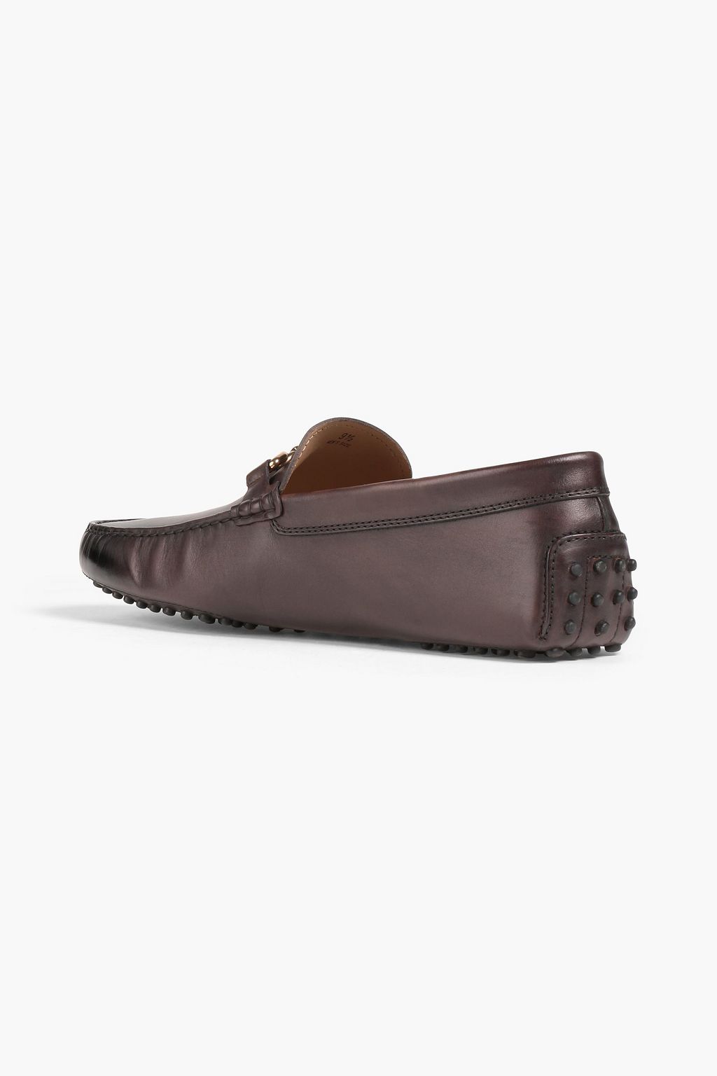 TOD'S Morsetto embellished leather driving shoes