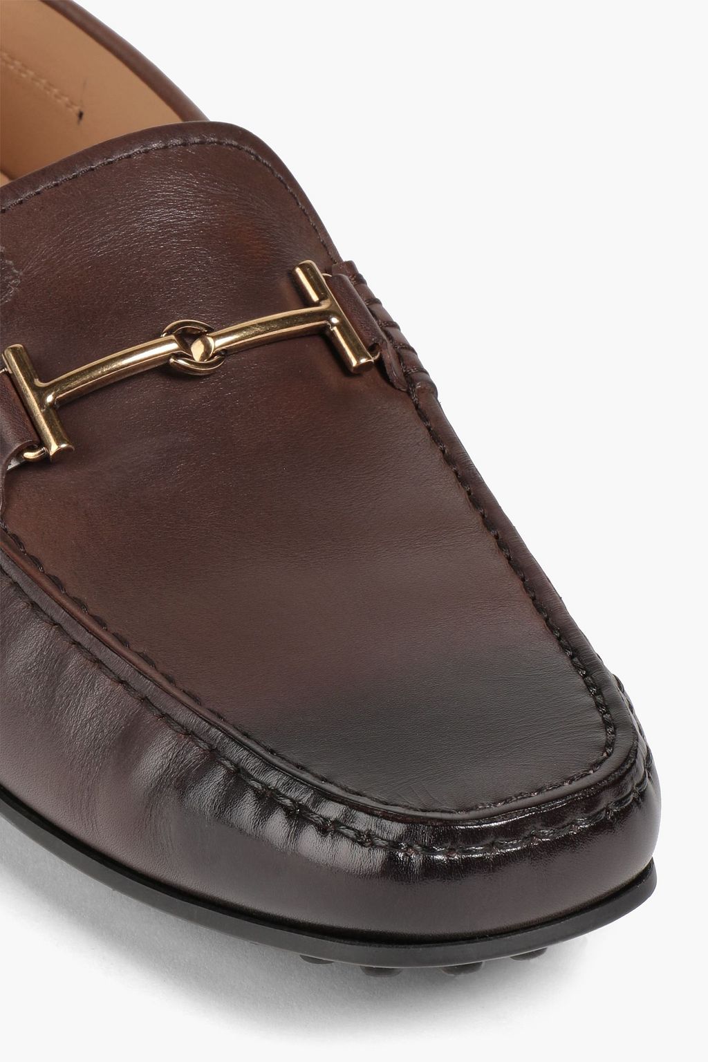 TOD'S レザー ドライビングシューズ