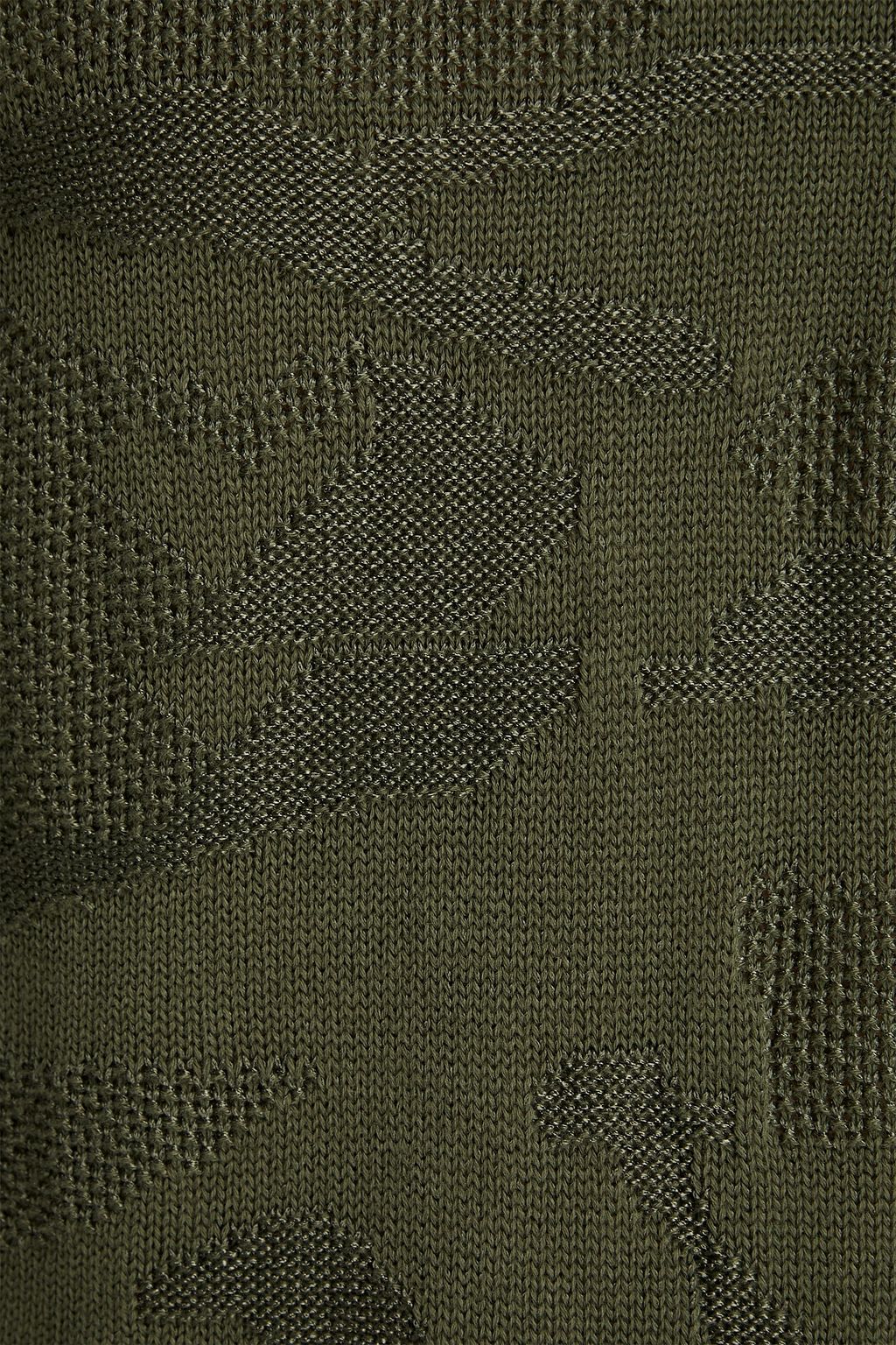 EMPORIO ARMANI Jacquard-knit sweater