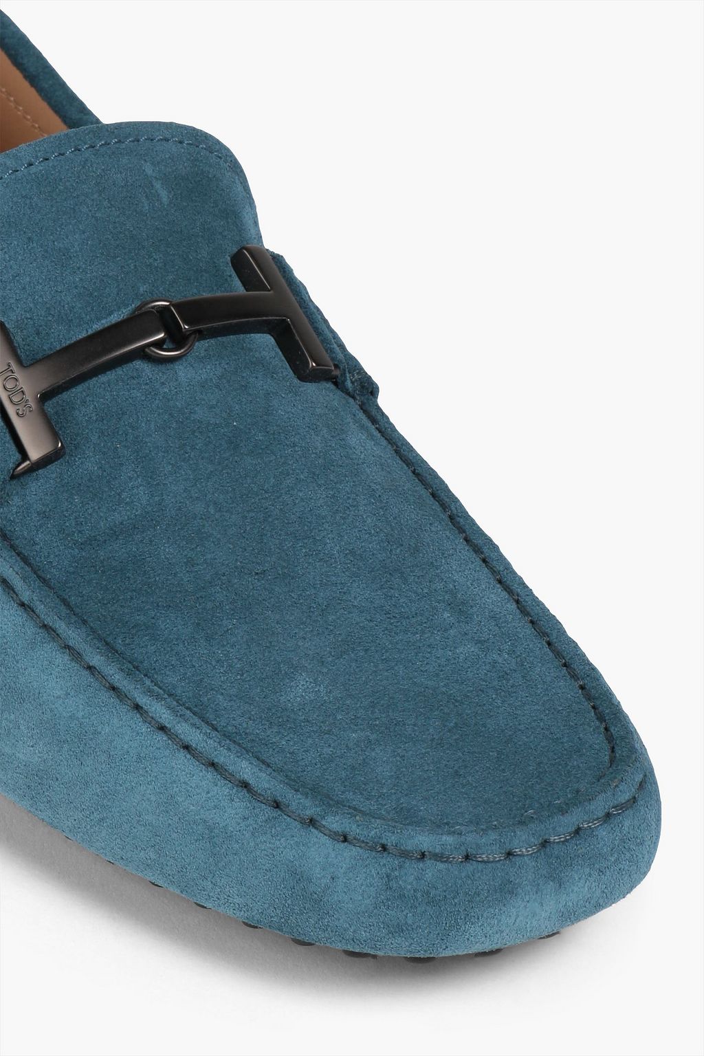 TOD'S Double T suede driving shoes