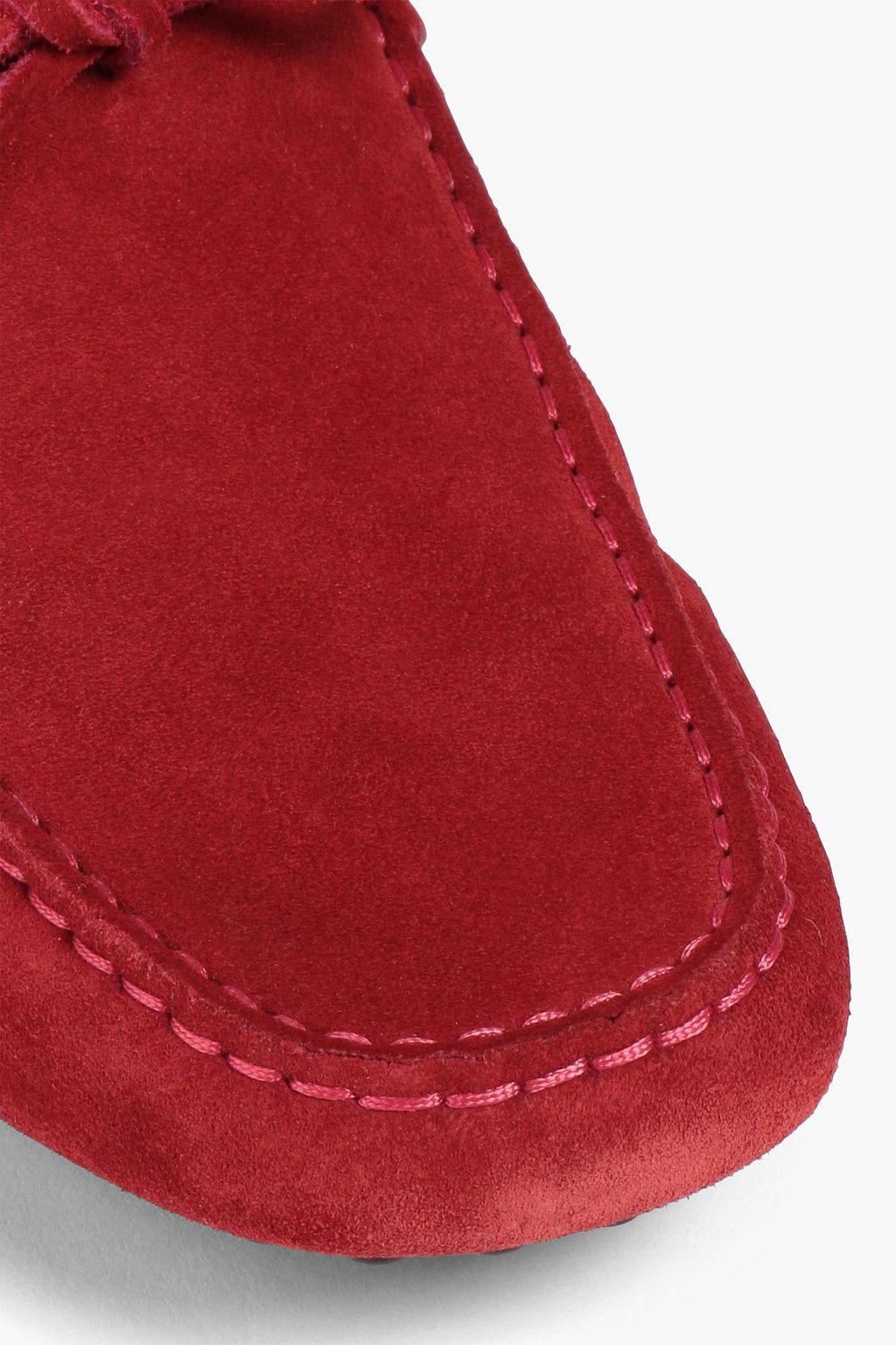 TOD'S FOR FERRARI Gommino suede driving shoes