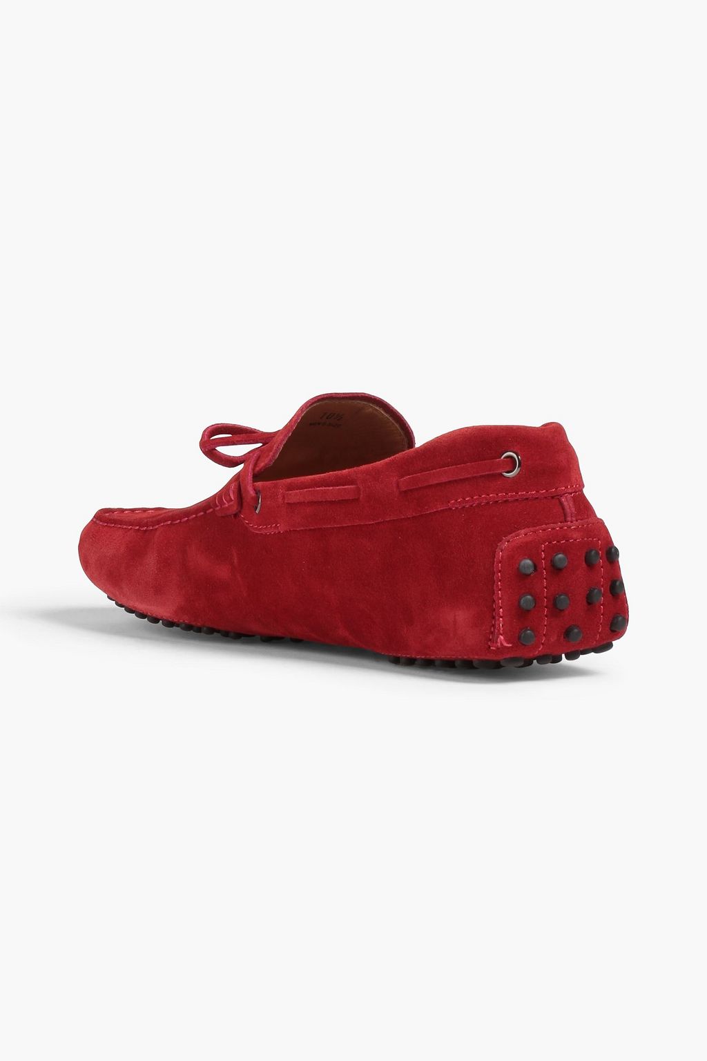 TOD'S FOR FERRARI Gommino suede driving shoes