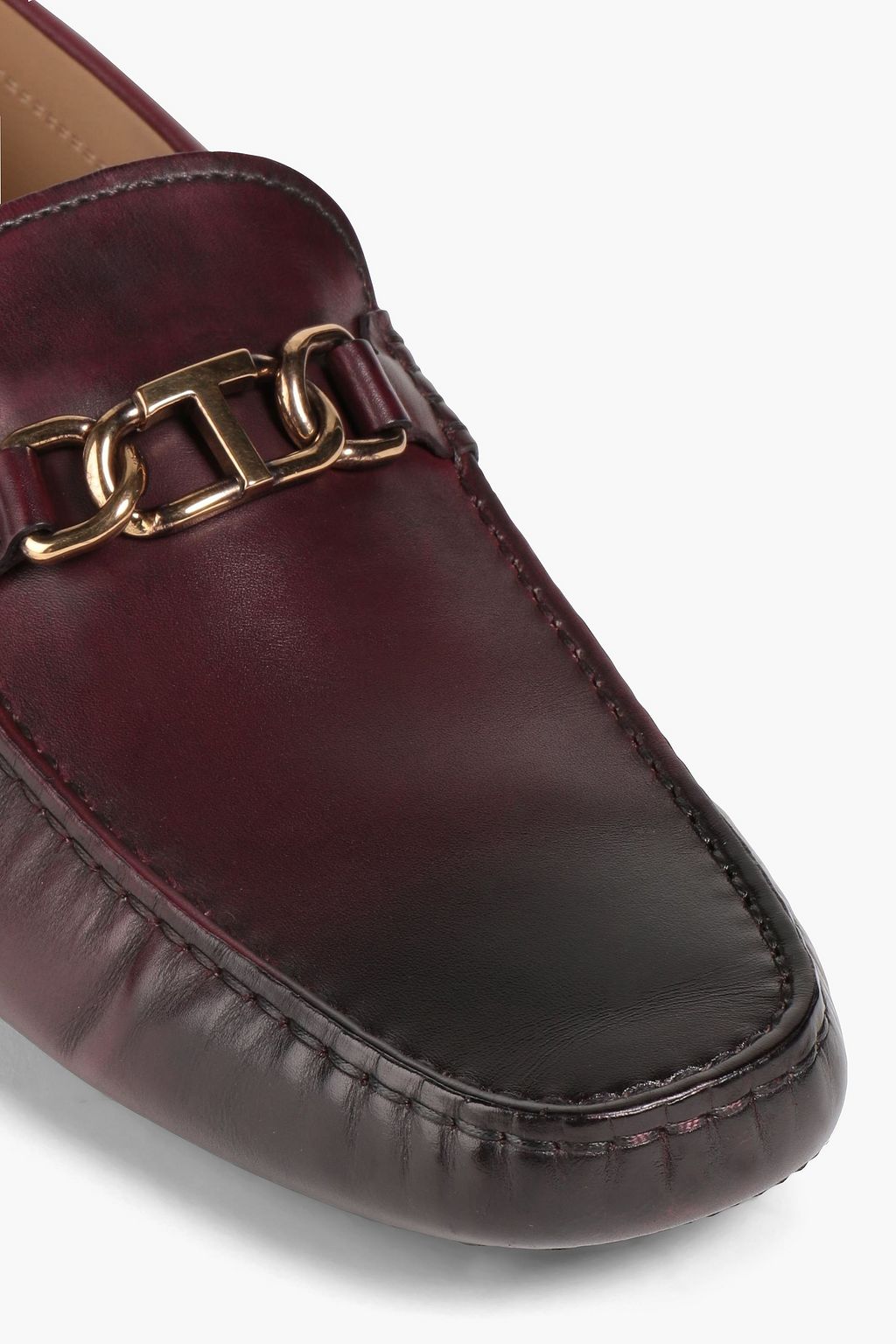 TOD'S Morsetto Drivers aus Leder mit Verzierung