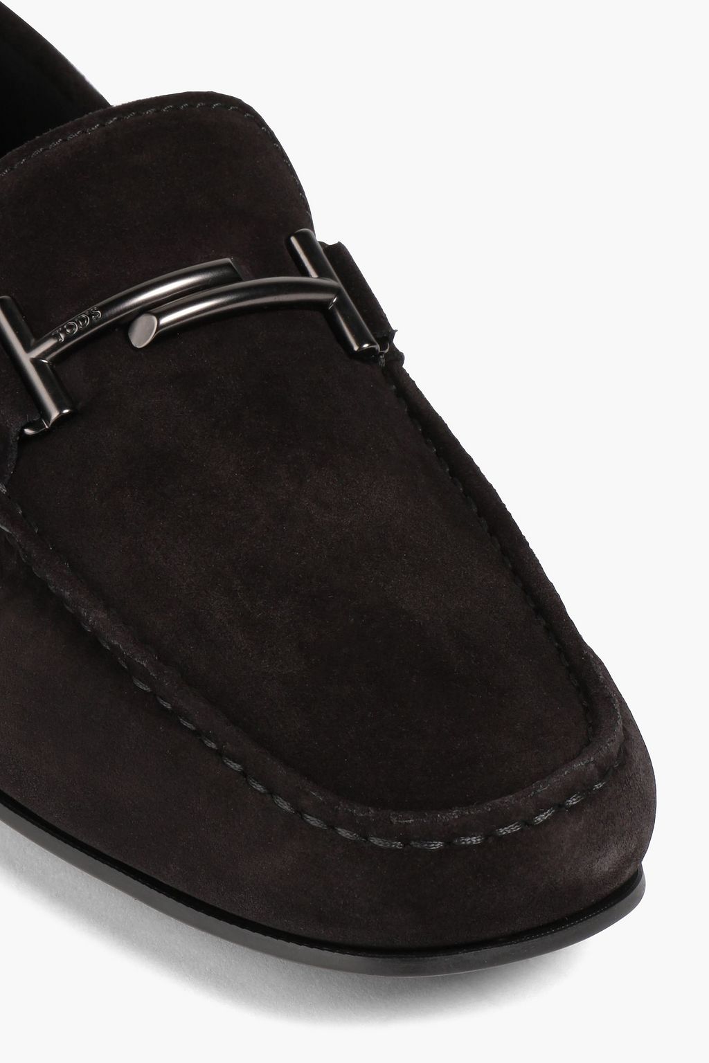 TOD'S Double T suede driving shoes