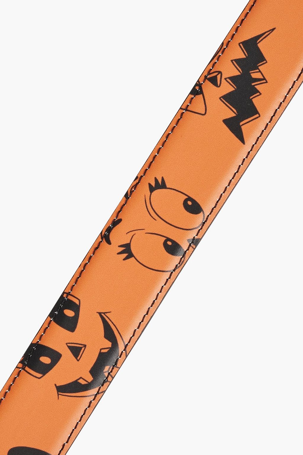 MOSCHINO Printed leather belt