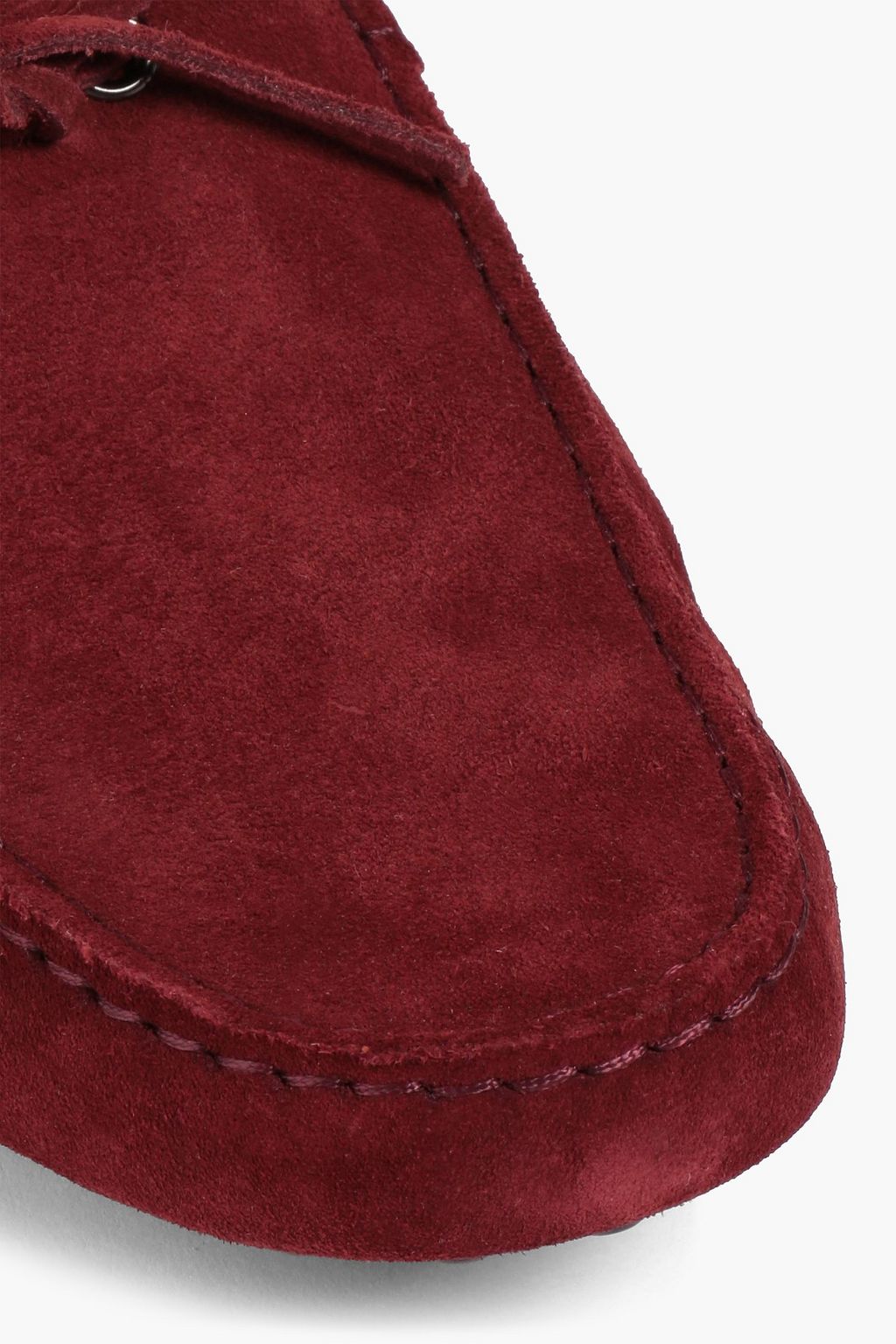 TOD'S FOR FERRARI スエード ドライビングシューズ バイカラー