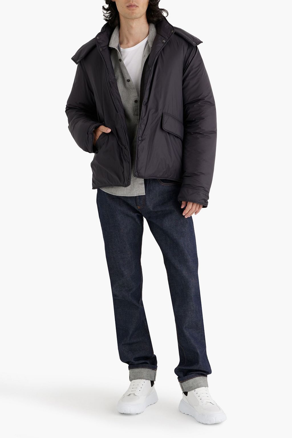 OFFICINE GÉNÉRALE Shell hooded jacket