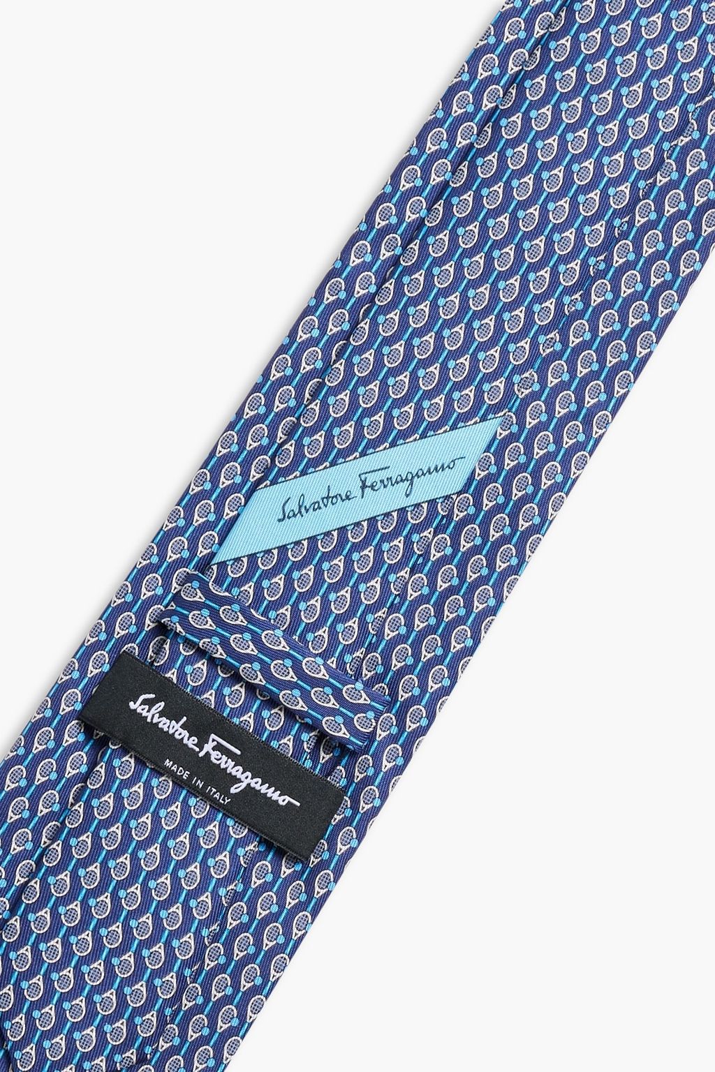 FERRAGAMO Printed silk tie