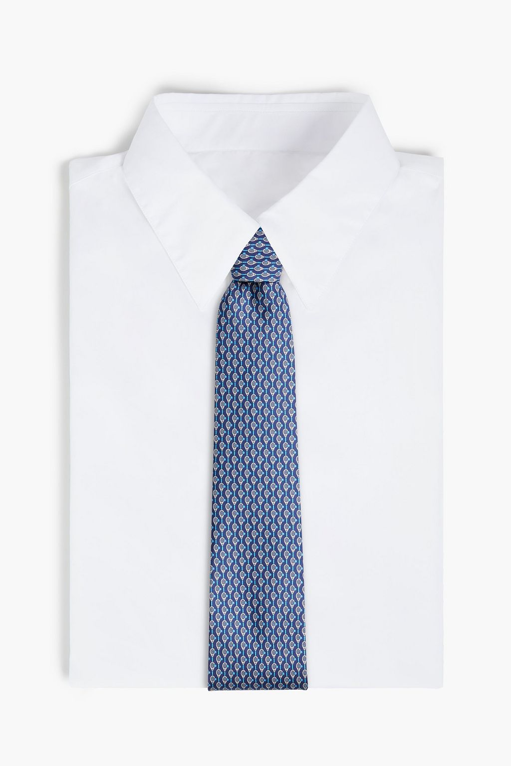 FERRAGAMO Printed silk tie