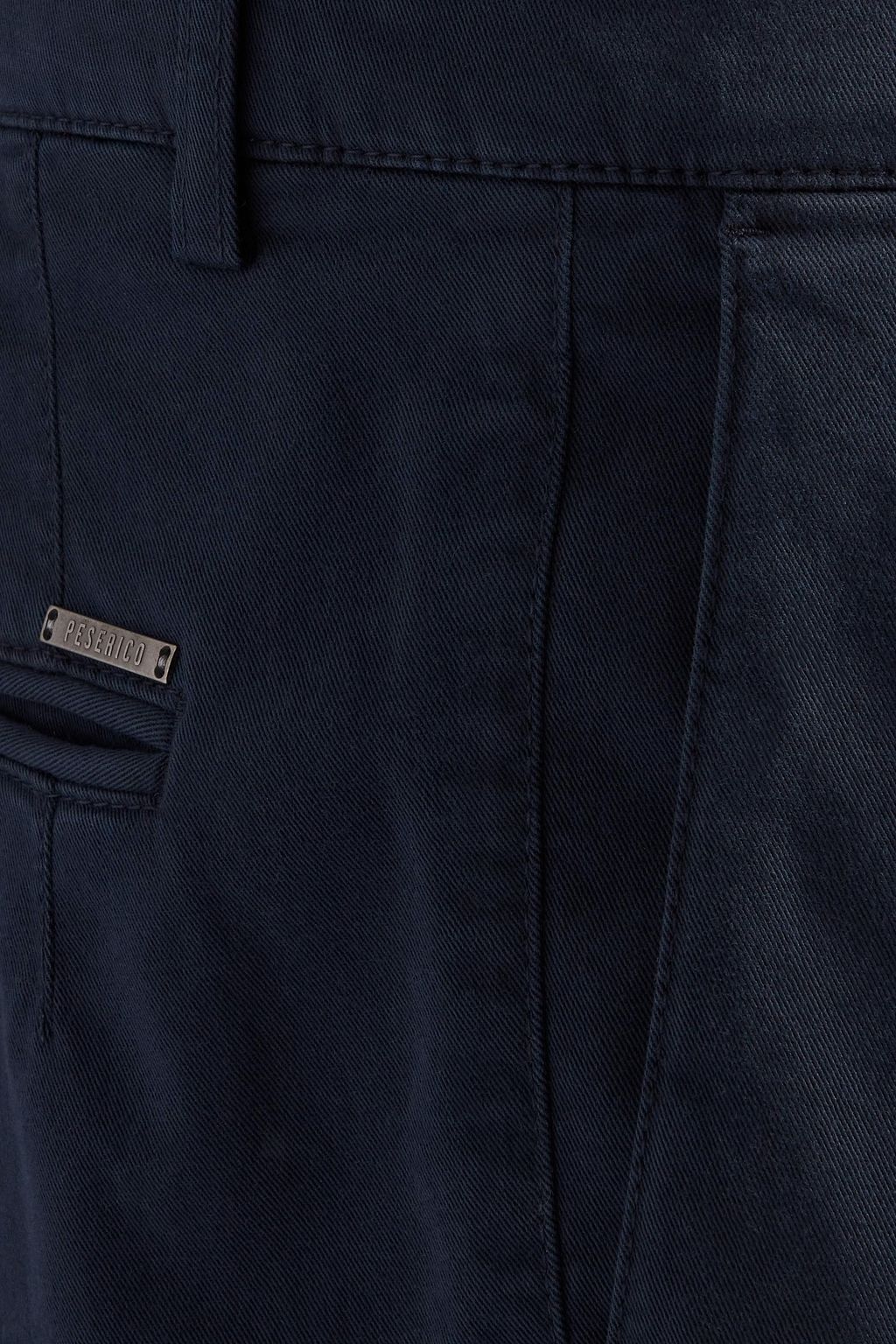 PESERICO Cotton-blend twill chinos